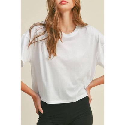 The Boxy Crop tee (more colors)