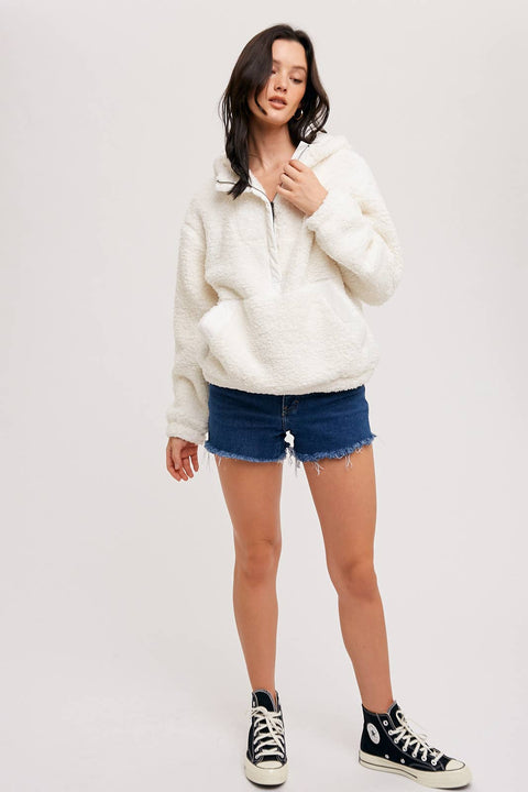 THE SHERPA HOODIE PULLOVER more colors)