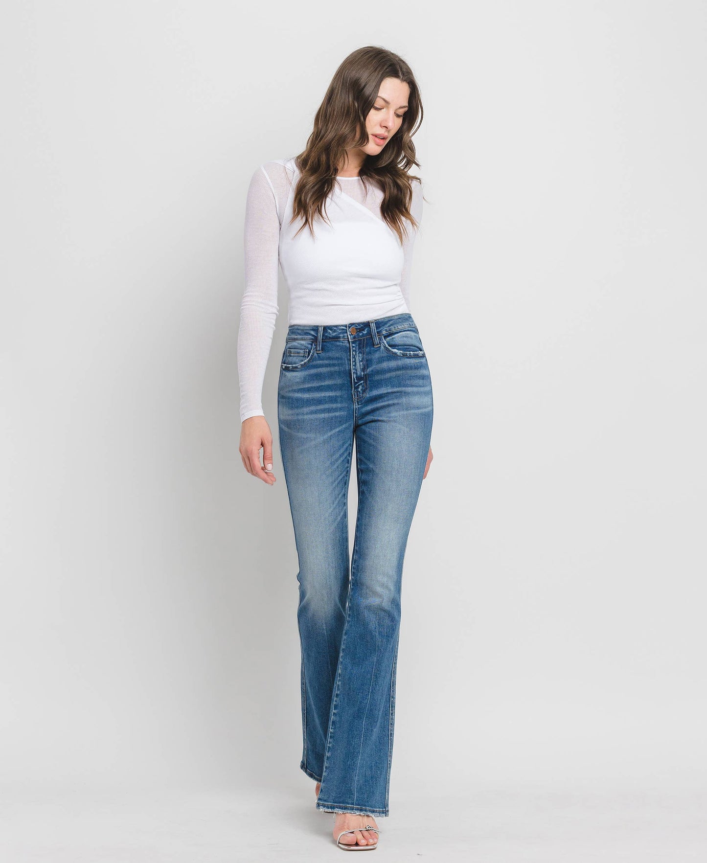 Beyond blue bootcut jeans