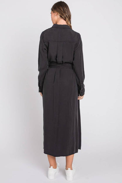 Nicola Denim Shirt Dress