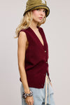 Merle knit vest (more colors)