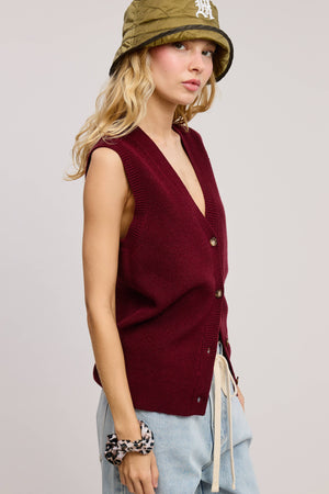 Merle knit vest (more colors)