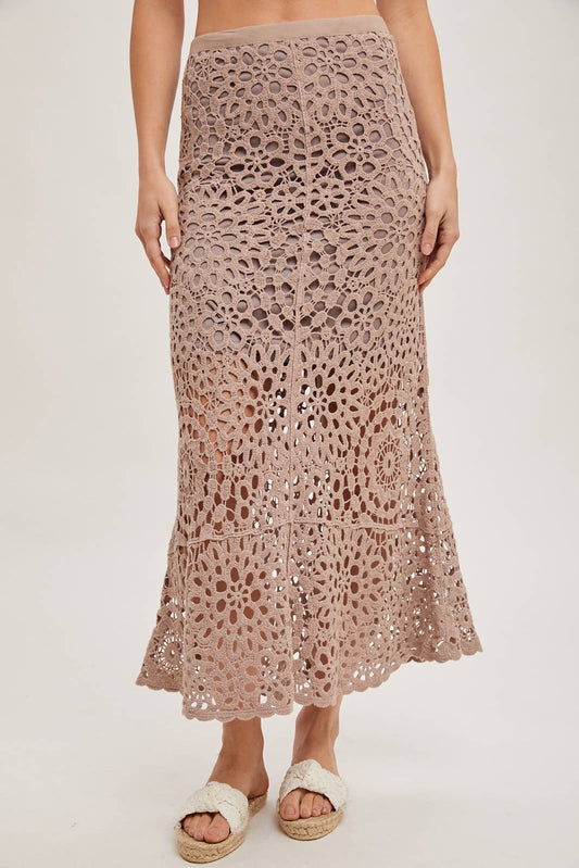Lyonna crochet skirt