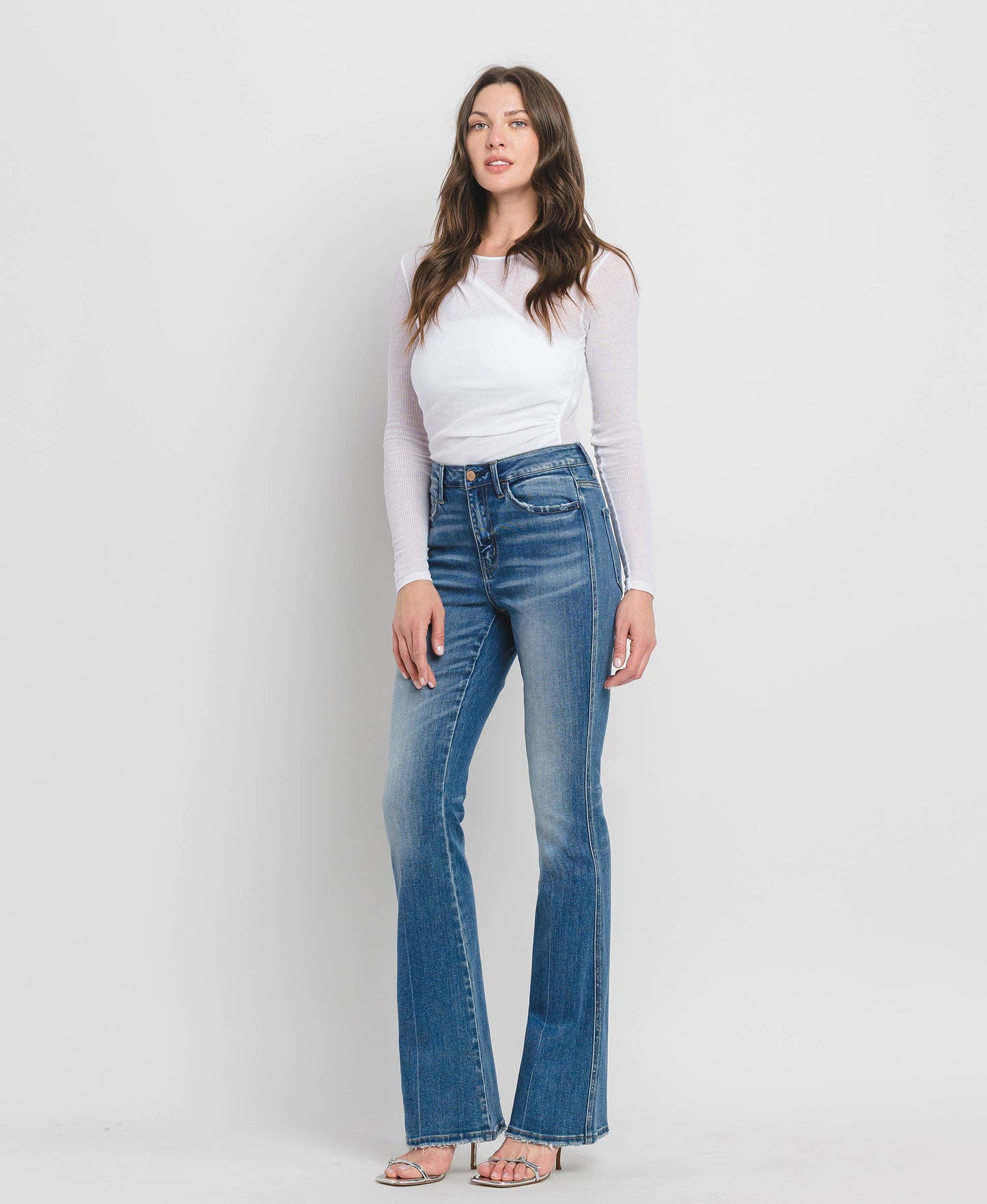 Beyond blue bootcut jeans