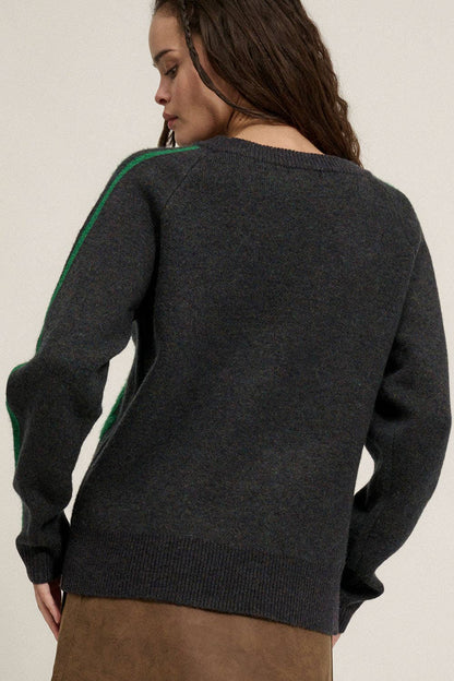 LA varsity knit