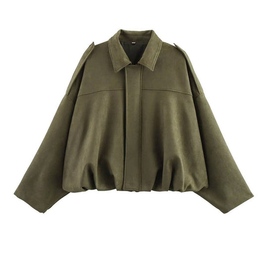 The Kirk Suede Touch Bomber Jacket-preorder