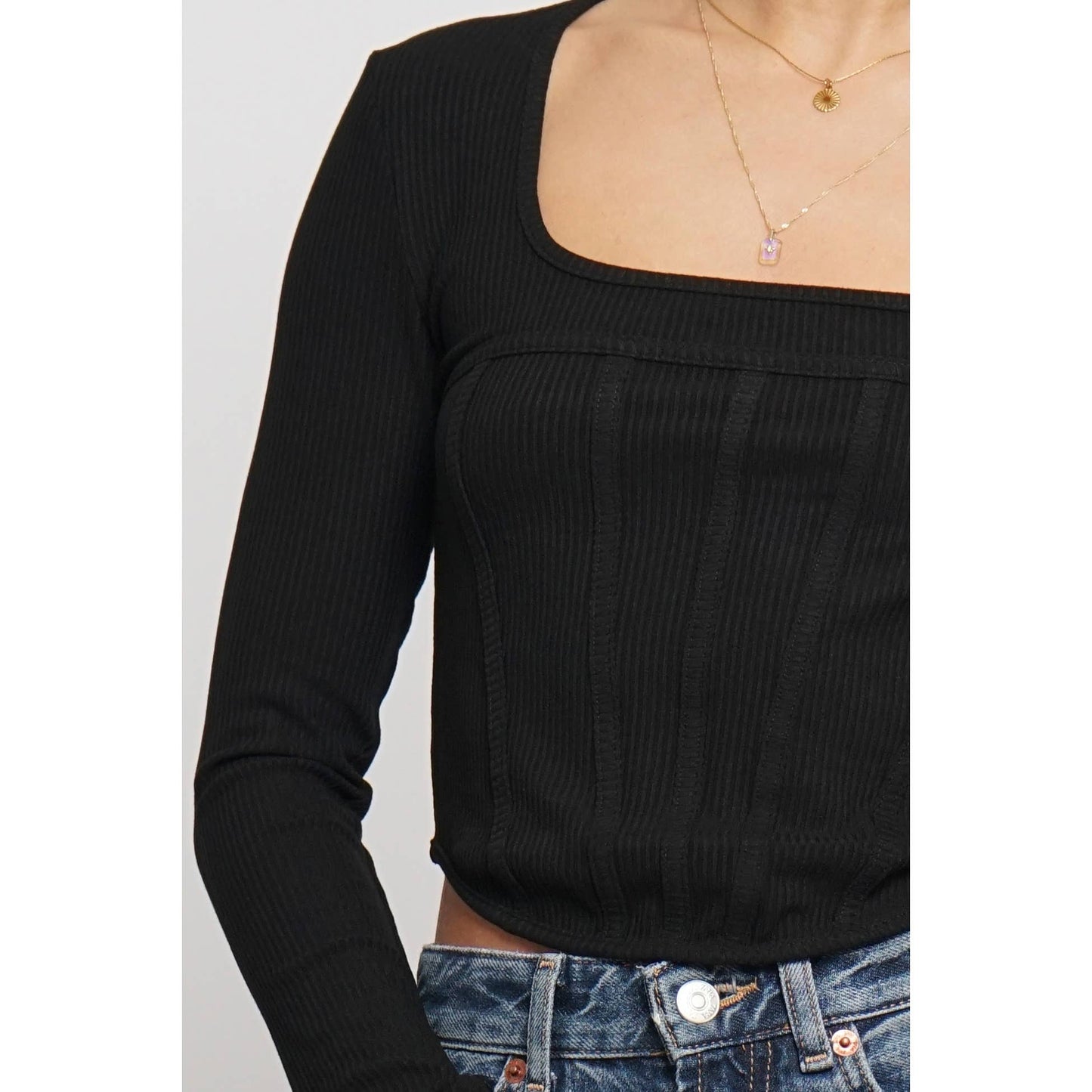 The Corset long sleeve tee