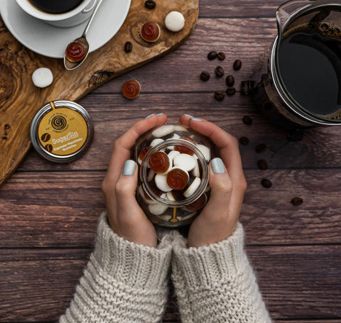 Espresso macchiato gummies