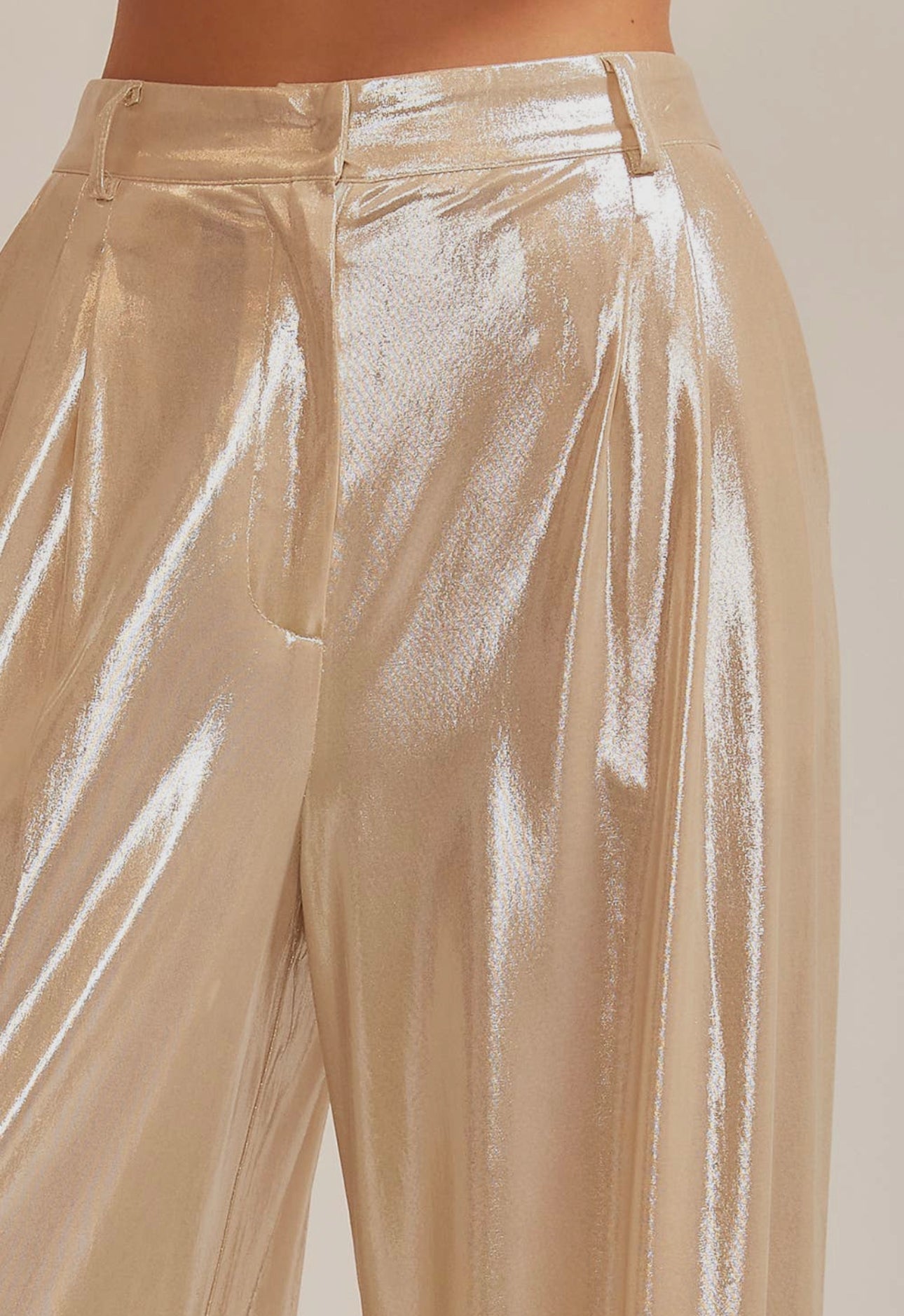 Solid gold trousers