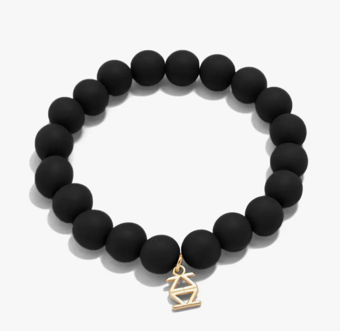 Matte beaded stretch bracelet (multiple colors)