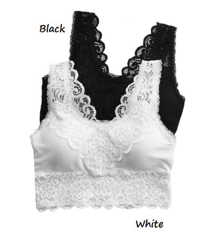 Seamless lace brami
