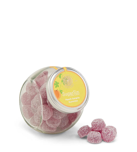 Peach sangria gummies