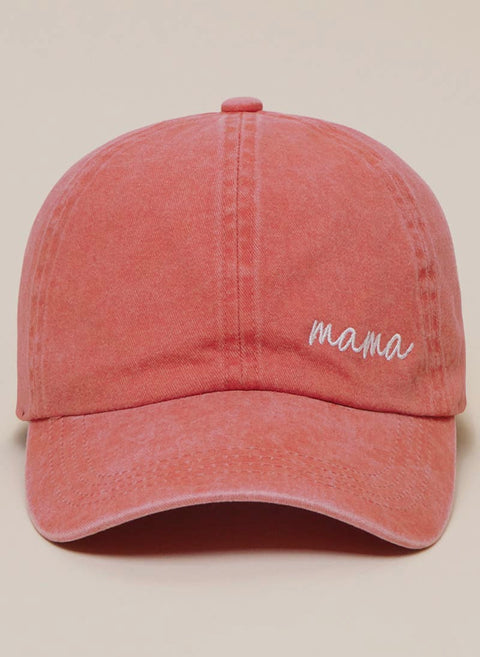 Mama embroidered baseball cap (More Colors)