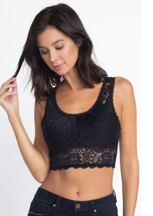 Seamless lace brami