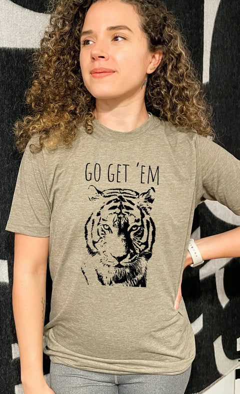 Go get ‘em Tiger unisex tee