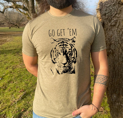 Go get ‘em Tiger unisex tee