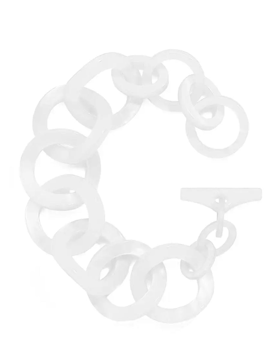 Glistening resin bracelets (multiple colors)