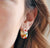 Orchard enamel earrings
