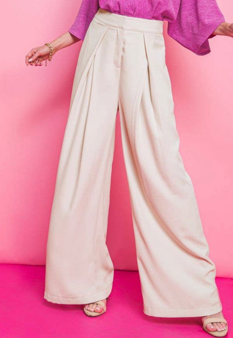 Alix pleated trousers