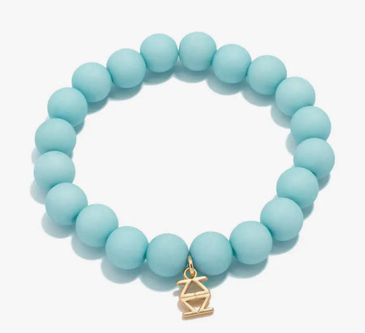 Matte beaded stretch bracelet (multiple colors)