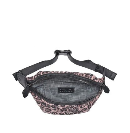 Leopard sidekick belt bag