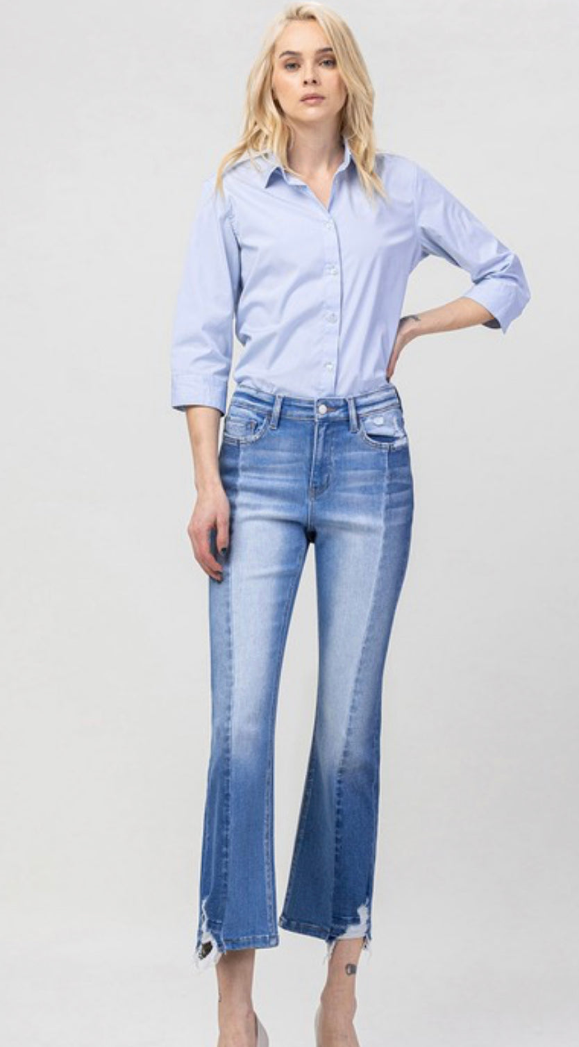 Spirited crop jeans