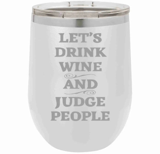 Judge people tumbler