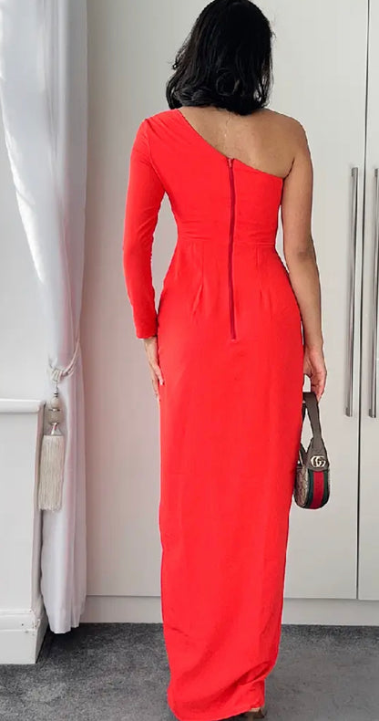 Sophia one shoulder dress