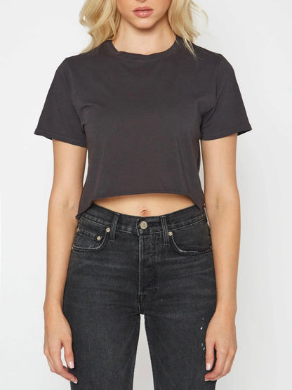 PaperDoll premium cropped tee