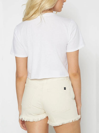 PaperDoll premium cropped tee