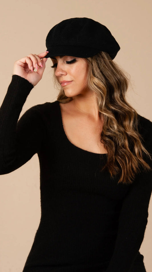 Abella newsboy cap