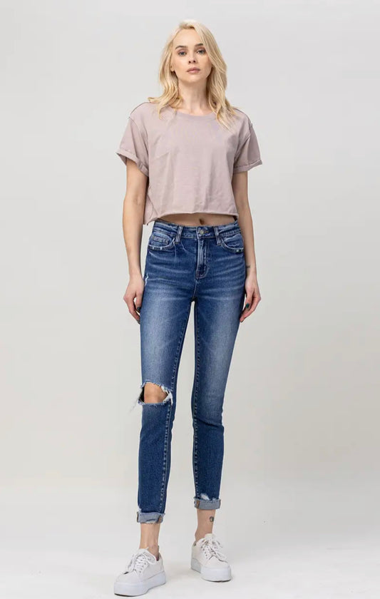 Studio straight slim jeans