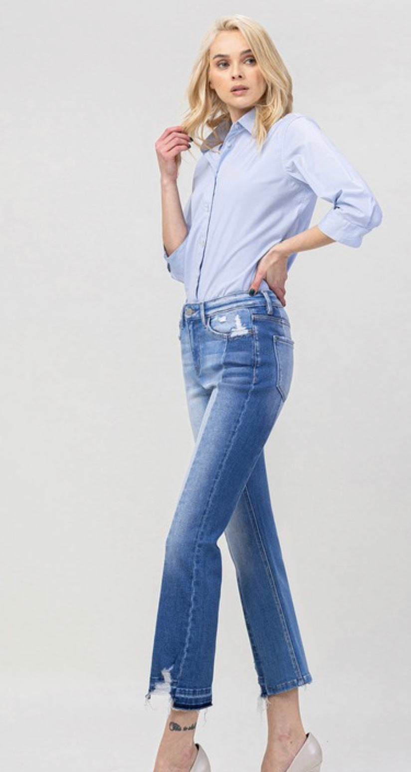 Spirited crop jeans