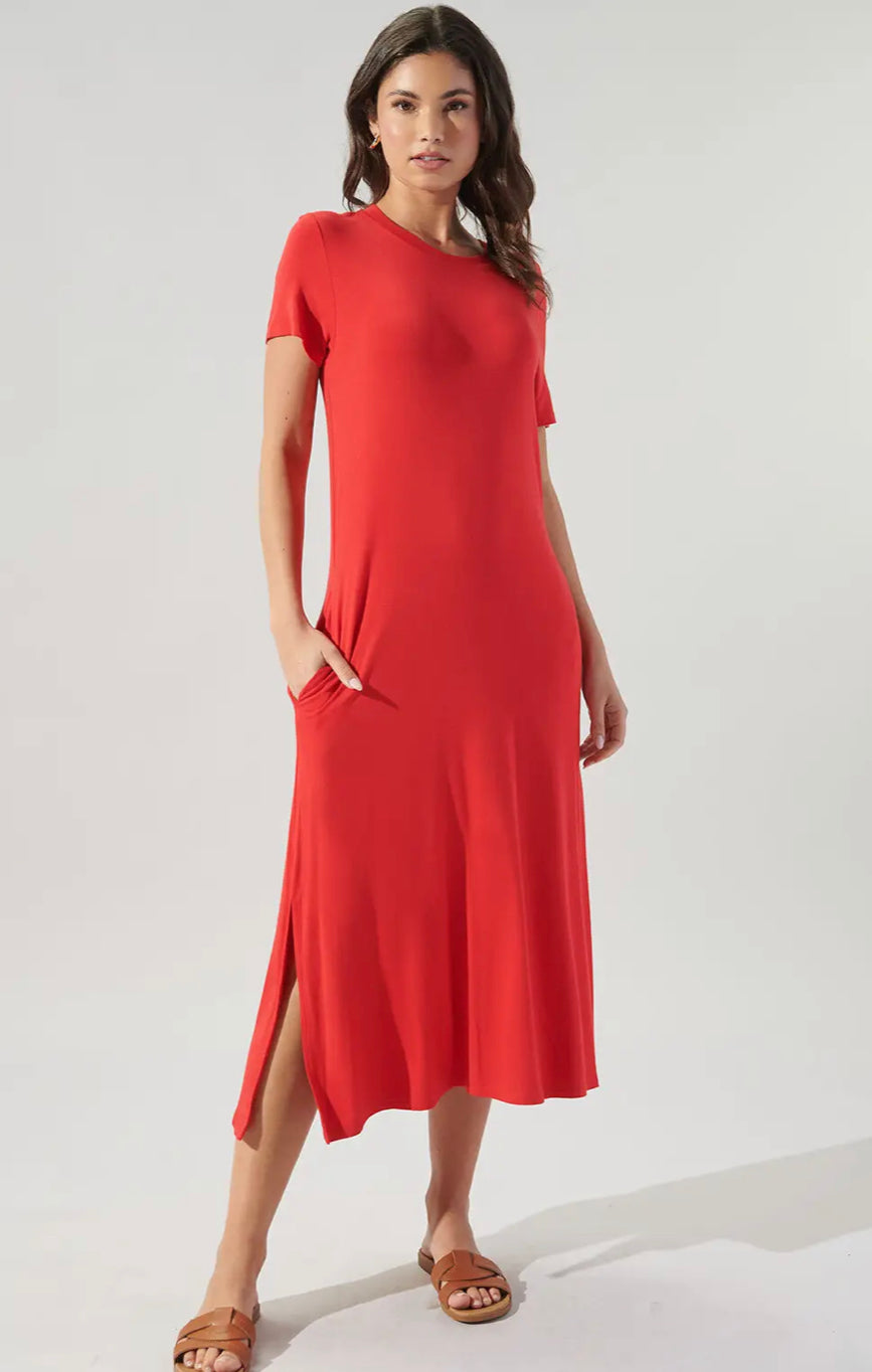 Joplin jersey dress PaperDoll Clothing Company Ltd