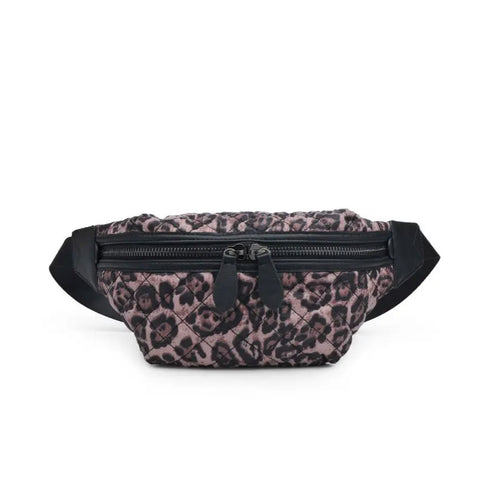 Leopard sidekick belt bag