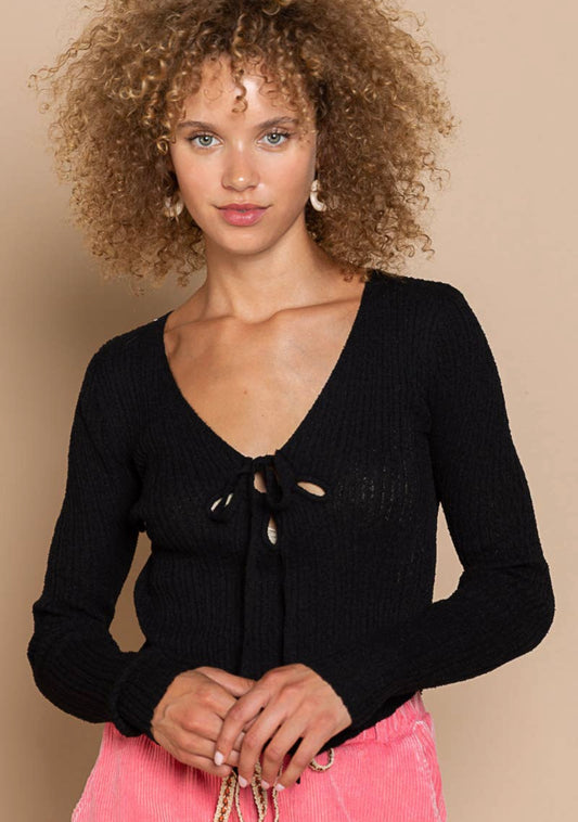 Taya knit blouse