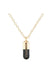 Chill pill 18k gold and sterling  necklace