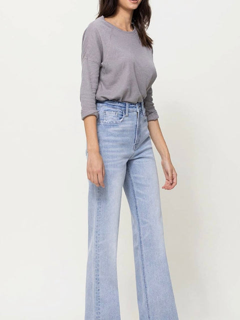 90 style. stretch straight jean