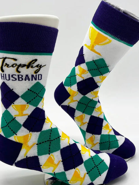 Trophy husband socks